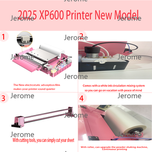 <span class=keywords><strong>Stampante</strong></span> DTF <span class=keywords><strong>A3</strong></span> 2026 con Agitatore di Polvere Rosa da 13 Pollici, Macchina da Stampa All-in-One per Piccole Imprese - Product Image 4