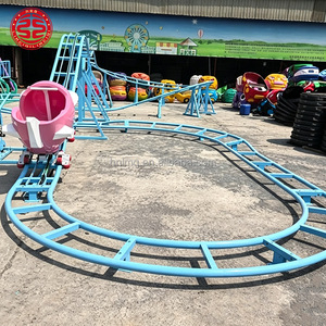 Atracción de Feria, Parque Infantil, Montaña Rusa Infantil sin Motor, Parque Temático, Mini Montañas Rusas de Pedales para Niños en Venta - Product Image 4