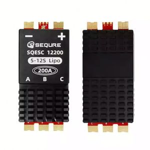 Controlador de Velocidad Sin Escobillas SEQURE SQESC 12100 100A STM32G071 con Configuración de Luces LED RGB Integradas, BLHeli 32 5-12S ESC Lipo RC - Product Image 4