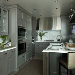 Gabinete de Cocina de Madera de Pino Sólido Estilo Shaker Moderno Americano Multifuncional Ecológico Zensinc Hecho a Medida 2024 Último Modelo - Product Image 2