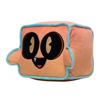 Nouveau best-seller transfrontalier : Jouet en peluche Little Geo, poupée en peluche sur le thème des jeux de blocs, pour les 5-7 ans, fabriqué en Chine
