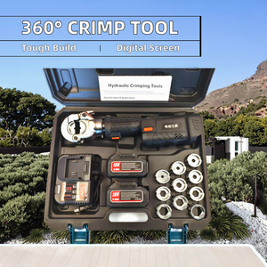 Lâu dài 360 ° xoay đầu thủy lực pin Uốn Tóc bồng công cụ với hiển thị kỹ thuật số bền công cụ thủy lực - Product Image 2