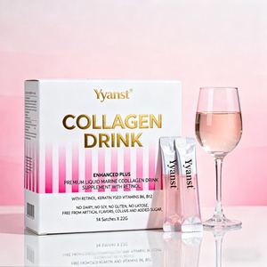 Collagène marin hydrolysé en marque privée, gel de collagène beauté, liquide oral avec des bienfaits blanchissants et hydratants pour la peau - Product Image 1