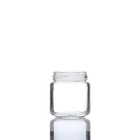 Verre miel pot avec couvercle