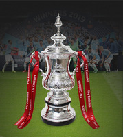 Famoso Trofeo Personalizado de la FA Cup de Fútbol, El Mejor Trofeo de Gran Tamaño en 18cm, 32cm, 44cm y 60cm