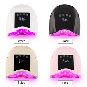 Lampe à LED rechargeable 98W Pro Cure pour le séchage des ongles, appareil portable, lampe UV LED à lumière rouge pour le durcissement du gel - Product Image 2