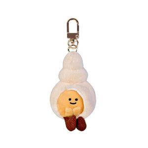 Lindo Llavero de Peluche de <span class=keywords><strong>Almeja</strong></span>, Suave y Kawaii en Forma de Concha, Adorable Juguete de Animal Marino para Niños y Amigos, Regalo para Fiestas - Product Image 6