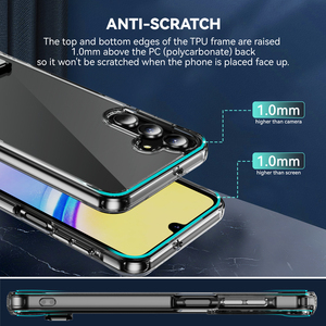 <span class=keywords><strong>Coque</strong></span> de protection hybride transparente 2-en-1 en TPU et PC avec béquille intégrée pour <span class=keywords><strong>Samsung</strong></span> Galaxy A17 5G - Product Image 5
