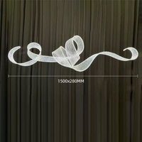 Lustre moderne en acrylique en forme de pétales, suspension florale de luxe, lampe de plafond design pour salle à manger, villa, hôtel, intérieur