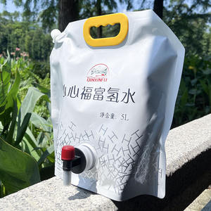 1.5L to 10L Gallon Beverage Bag with Heat-Seal Spout <b>Laminated</b> Multiple Layer PE Aluminum Foil Sealing Handle - Product Image 2