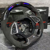 Volant de direction en fibre de carbone LED personnalisé pour Chevrolet Camaro, nouveaux produits
