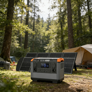 Estación de energía portátil para camping de 2000W 2400W 2000Wh LiFePO4, generador solar portátil para viajes al aire libre y picnic - Product Image 5