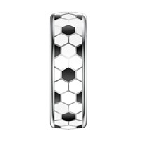 Bague connectée de football intelligente avec suivi d'activité, de sommeil et de fréquence cardiaque, alertes d'appels multi-modes, contrôle gestuel et TikTok
