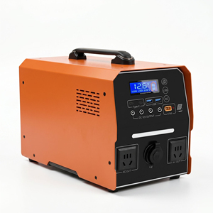 Station d'alimentation solaire portable avec batterie LiFePO4 220v, onduleurs solaires bidirectionnels, panneau solaire - Product Image 2