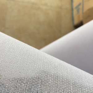 <span class=keywords><strong>Entretela</strong></span> Termoadhesiva Elástica <span class=keywords><strong>Soluble</strong></span> en Agua de Voile Blanco 100% Algodón SD120 para Cuellos de Camisa y Prendas de Vestir - Product Image 2