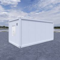 Fournisseur de maisons mobiles, maison préfabriquée, Porto Rico, maison modulaire portable de 20 pieds, petite maison conteneur détachable aux Philippines, structure en acier