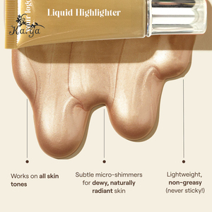 Líquido mineral de etiqueta privada, gotas resaltadoras, resaltador de rocío, crema brillante, cara, cuerpo, brillo, <span class=keywords><strong>iluminador</strong></span> de maquillaje - Product Image 2