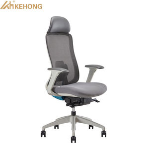 Chaise de bureau réglable <span class=keywords><strong>KOHO</strong></span> avec dossier en maille et appui-tête, idéale pour les réunions, la formation et les conférences - Product Image 2