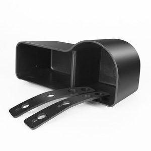 Support de tasse de voiture noir en ABS, support de rangement à fixer au dossier de la chaise, organisateur d'intérieur de véhicule - Product Image 2