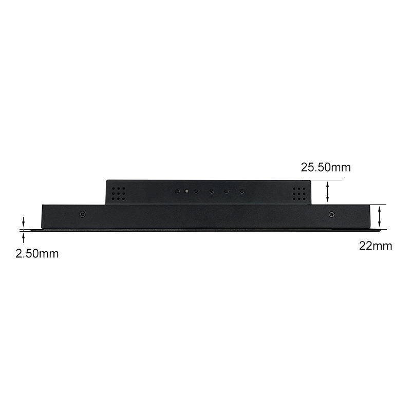 11.6 Inch 1366x768 IPS 1920x1080 for VGA USB Capacitive Touch Metal Aluminum Frame TFT Industrial Monitor