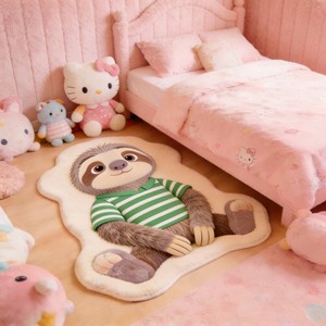 <span class=keywords><strong>Tapis</strong></span> en peluche de dessin animé de haute qualité en gros, antidérapant, lavable, en forme d'animal, pour la décoration de chambre d'enfant - Product Image 2