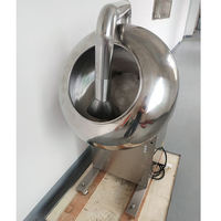 Machine à polir les chocolats et bonbons avec revêtement en acier inoxydable haute efficacité pour le revêtement des cacahuètes, noix de cajou et amandes