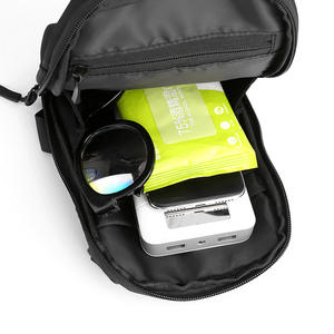 WePower Men's Nylon <b>Crossbody</b> <b>Bag</b> <b>Small</b> Lightweight Everyday Shoulder <b>Bag</b> Solid Color Spring 2023 - Product Image 5