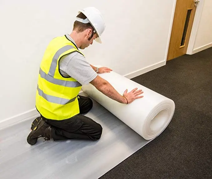 polypropylene plastic pp corflute sheet temporary floor protection
