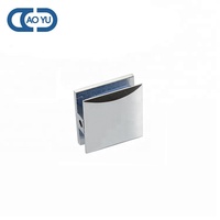 Chine usine 0 degrés verre cloison accolade en acier inoxydable 304 porte de douche support mural en verre pince pince