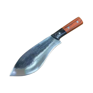 سكين مطبخ حادة عالية الجودة مزورة يدويًا للاستخدام المنزلي سكين بمقبض خشبي سكاكين طاه المطبخ - Product Image 4