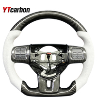 Volant de course YTcarbon en fibre de carbone, design personnalisé, modifié pour Dodge Dart 2013-2016, accessoires de volant de voiture