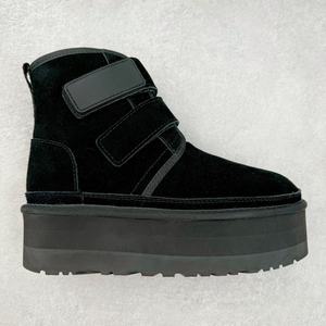 Bottes de neige classiques en cuir de luxe de haute qualité UGGss, hauteur genou, résistantes au froid extrême, pour l'extérieur, style décontracté - Product Image 5