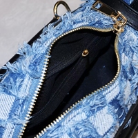 Sac à main en jean style unique de Guangzhou 20256 avec franges et pompons, en forme de chien, pour les amoureux des chiens, sac à main de dessin animé pour filles