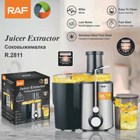 Extracteur de jus d'agrumes commercial à faible bruit, best-seller, 800W, extracteur de jus de fruits