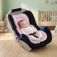 Meilleure Vente : Ensemble de Coussins Amovibles en Fibre de Polyester Épaisse et Antichoc pour Siège de Sécurité Bébé, Idéal pour les Voyages en Voiture en Famille