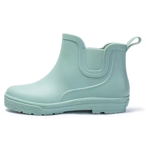 Bottes <span class=keywords><strong>de</strong></span> <span class=keywords><strong>pluie</strong></span> pour femmes YL6152, couleur personnalisée, antidérapantes, confortables, résistantes à l'eau, en PVC, pour l'extérieur - Product Image 5