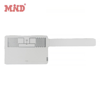 Etiquetas de Bandera RFID UHF de Largo Alcance, Etiqueta Adhesiva 860-960mhz UCODE 9 EPC Gen2 ISO18000-6C, Etiqueta Adhesiva RFID UHF