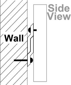 <span class=keywords><strong>Z</strong></span> Hanger Foto Opknoping Kit <span class=keywords><strong>Z</strong></span> Bar Clips Voor Spiegel Wandframe Montage Hardware, Franse Cleat Hangers Aluminium <span class=keywords><strong>Z</strong></span> Beugel - Product Image 4