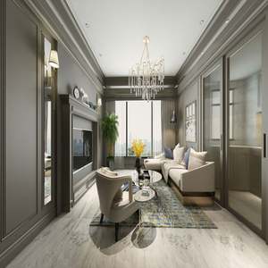 Villa Classic Design Custom Bamboo/Wood <b>Panel</b> Lacquer Finish WPC Plastic Waterproof Fire Retardant Hotel Interior <b>Decorative</b> - Product Image 6