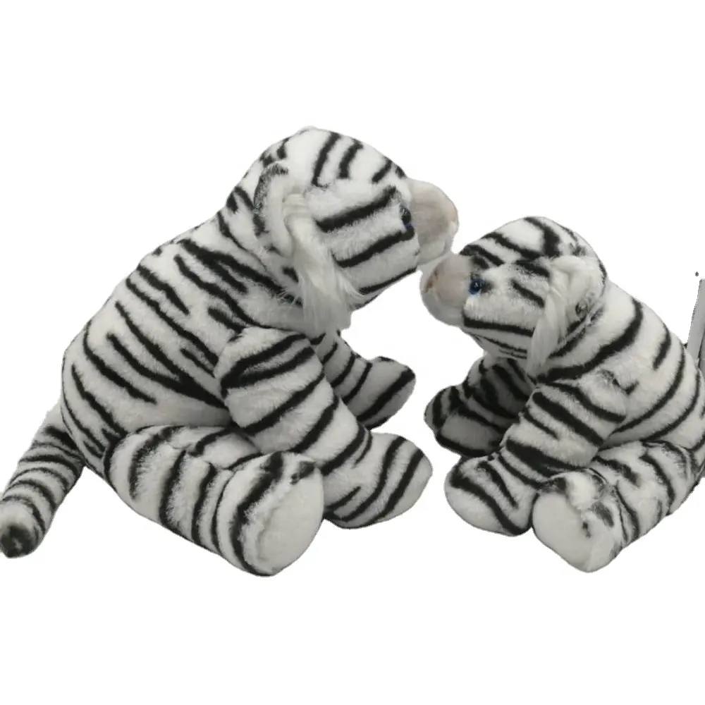 Atacado personalizado venda quente OEM/ODM 12 polegadas Alta Qualidade Recheio selva Animal Tiger Plush Tiger Brinquedos