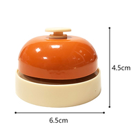 Cloche de service de table en métal personnalisée pour bureau, cloche d'entraînement pour animaux de compagnie, cloche à main ronde en métal sur le thème du sport