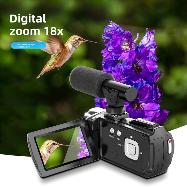 Cheap HDV8162 Plus 4K HD Digital Electronic Anti-Shake Handheld Camera 3 Inch DV Camera 48MP 18X Digital Zoom Gift Camera