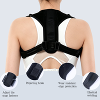 Correcteur de posture dorsal réglable, soutien confortable pour les épaules, pour femmes et hommes, correction efficace de la cyphose pour la vie quotidienne