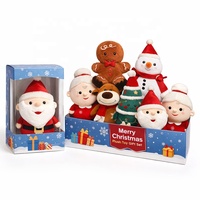 Peluche personnalisée de Noël : Père Noël, Bonhomme de neige, Renne, Bonbon de gingembre, Mme Noël, Arbre de Noël – Peluches de fêtes sur mesure