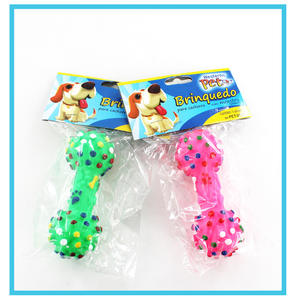 Üretici toptan gıcırtılı mix renk köpek vinil oyuncaklar - Product Image 6