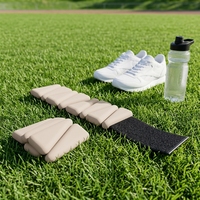 Paire de poids pour chevilles et poignets, réglables, en silicone, triangulaires, avec fermeture auto-agrippante, pour Pilates, Yoga et entraînement physique