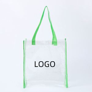กระเป๋าแฟชั่น PVC คุณภาพสูง ใส พร้อมสายสะพาย กระเป๋าถือสะพายไหล่ PVC แบบใส - Product Image 1