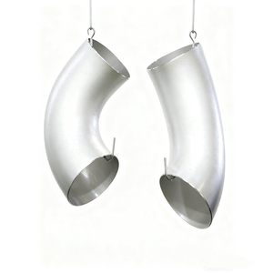 Codo de radio largo de 90 grados liso de acero inoxidable 304 316L de alta presión para soldadura a tope, accesorio de tubería ASME B16.9 Vietnam - Product Image 2