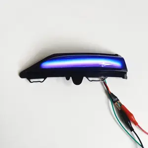 Blau mit Gelb Dynamische Blinker Für FORD Fiesta MK8 2018 2019 2020 LED Blinker Licht Seite Lampe