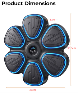 Machine de boxe interactive murale à cible musicale, best-seller, <span class=keywords><strong>pour</strong></span> entraînement en intérieur - Product Image 2